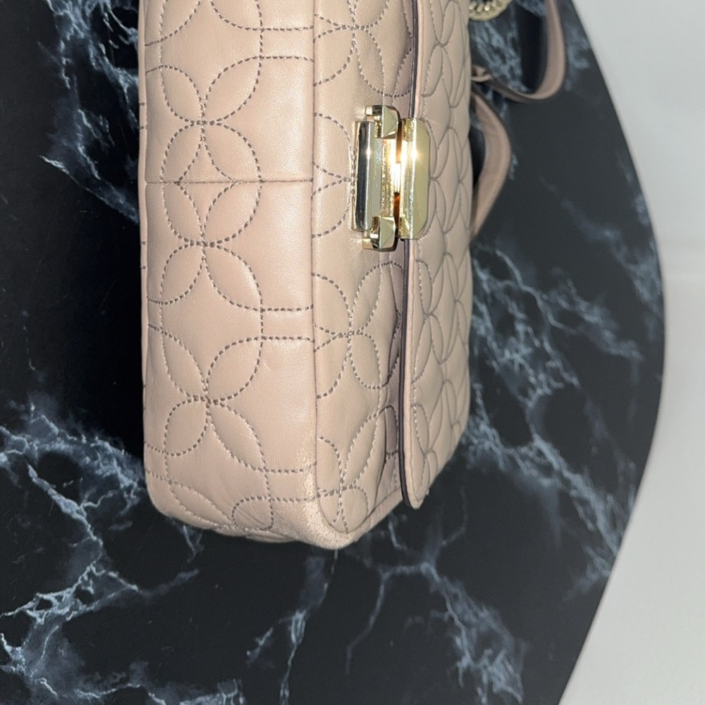 Michael Kors Sloan Large Quilted Chain Shoulder Bag AUTHENTIC - Picture 9 of 14